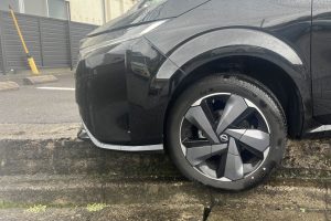 施工例｜脱輪した車両の画像